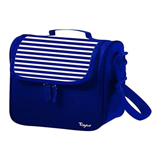 Tigex - Bolsa Isotérmica de Gran Capacidad - Color Gris y Azul