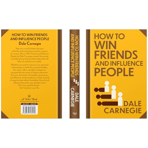 Image of How to Win Friends and Influence People by Dale Carnegie: Wilco Classics Sprayed Edge Premium Hardback Edition