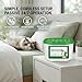 Home Pet Fur & Odor Removal Magic Box, 360°All-Around Coverage, Plant-Based & Safe for Cats & Dogs, Effective Pet Hair & Odor Remover for Indoor & Activity Areas (GREEN-1PC)