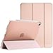 Produktbild ProCase Hülle für iPad Air 4 Generation 10.9 Zoll 2020, Schutzhülle Case(Unterstützt 2. Gen iPencil Aufladen), Ultra Dünn Leicht Ständer Schal Smart Cover mit Transluzent Frosted Rück Roségold