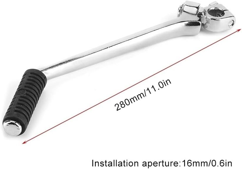 Motorcycle Kick Starter Motorcycle 16mm 280mm Kick Start Steel Alloy Starter Lever for Pit PRO Trail Dirt Bike for 150c 200cc 250cc