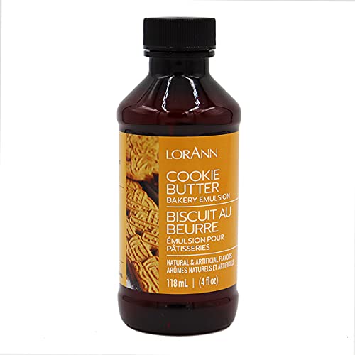 Bakery Emulsions Natural & Artificial Flavor 4oz-Cookie Butter Cover