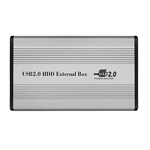 �n�[�h�f�B�X�N�P�[�X�AWalory HDD�G���N���[�W���AUSB2.0 to IDE Hard Disk Case 2.5 '' IDE HDD Enclosure Portable Hard Disk Box�A���~�j�E������HDD�G���N���[�W���[�V���o�[