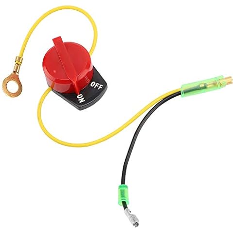 Asixx Engine On Off Stop Switch , Engine On Off Stop Switch For Honda Gx110 Gx120 Gx160 Gx200 Gx240 Gx270 Gx340 Gx390 lawn mower parts Cover
