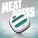 ARTeefy Heat Press Machine 9" x 9", Portable Digital Press for T-Shirts, Sublimation and HTV Projects, Includes Free Teflon Sheet & Safety Base (Green)