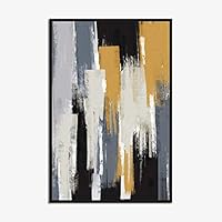 Framed Canvas Wall Art Colorful Texture Canvas Prints Home Artwork Decoration for Living Room,Bedroom - 16x24 inches
