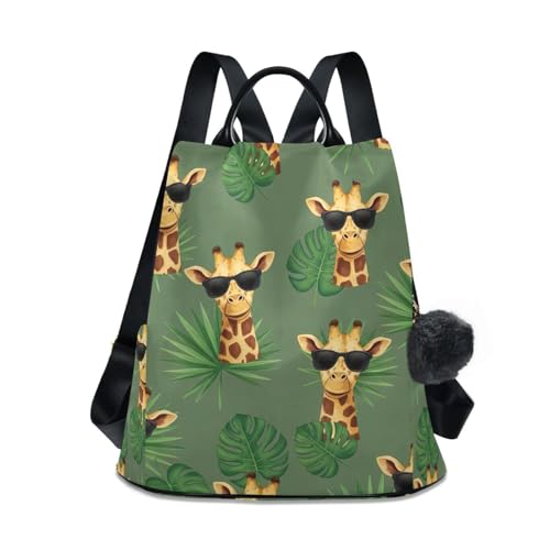 Sac à dos girafe femme pour voyager l'esprit léger et libre
