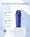 AQUA CREST Replacement for All Pur® Pitcher Water Filters, CRF950Z, PPF951K, DS1811Z, PPT711, CR-1100C and More Pur® Plus Dispenser Water Filters Replacement, NSF Certified Filters, 4 Packs