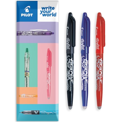 Stylo Pilot Frixion FR7 0.7 mm - Paquet de 3