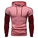 Produktbild Unisex Pullover Hoodie Langarm Color Matching Sport Casual Daily Wear Frühling, Herbst und Winter neu Outdoor Comfy Gym Training Sport Style Mode Mit Taschen Sweatshirt L