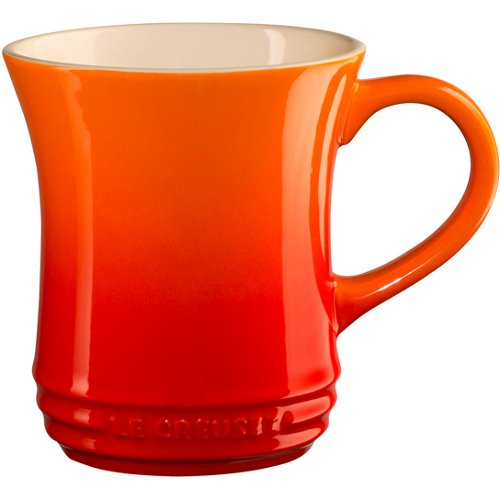 Le Creuset 14 Ounce Flame Stoneware Tea Mug, Set Of 4 #TOP16