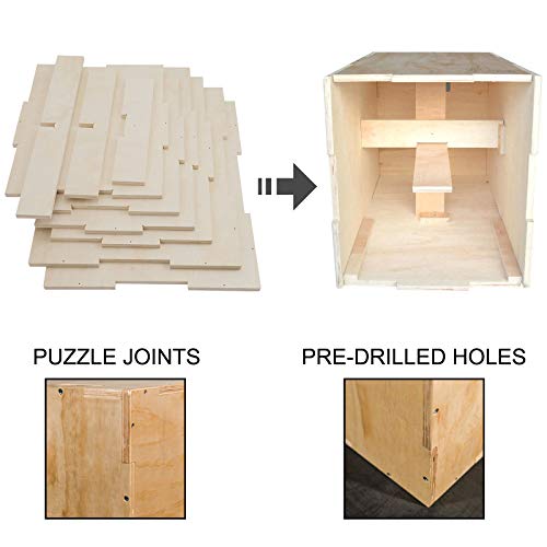 Happybuy Wood Plyo Box, 30