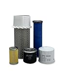 HERO Maintenance Filter Kit For Kubota L2650DTGST Tractor Filters Compatible With OEM 7000011081