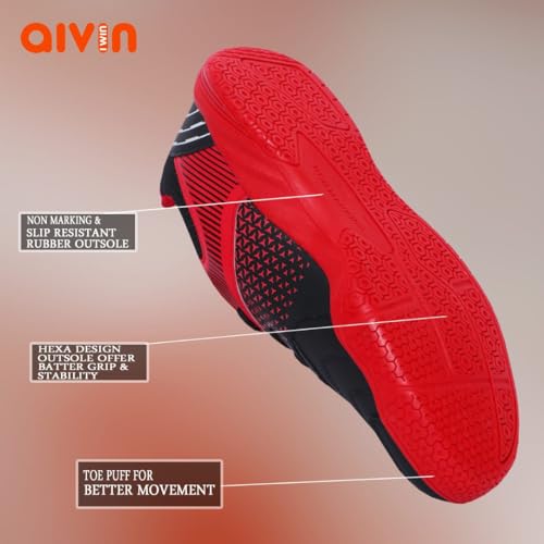 Image of Aivin Flying 2.0 Badminton Shoes for Men | Non Marking Shoes | Lightweight