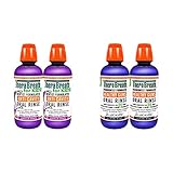 TheraBreath Kids Anti-Cavity Oral Rinse, Organic Gorilla Grape, 16 Ounce (Pack of 2) and 24 Hour...