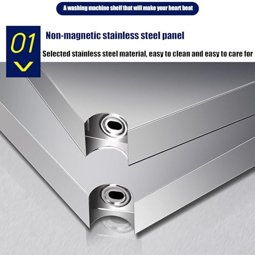 Organisation et rangement de la buanderie avec supports pour laveuse