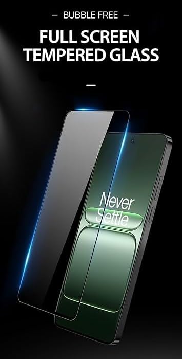 Image of Military-Grade Gorilla Tempered Glass Screen Protector For OnePlus 15 Edge To Edge Coverage With Easy Installation Kit (One Plus 15)