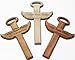 Angel Wing Memorial Cross - Garden or Roadside Marker - Handmade Wood Grave Marker