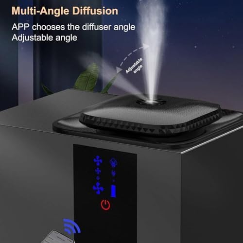 Dyfuzor zapachowy, 800 ml, inteligentna komercyjna maszyna zapachowa do dużych powierzchni do 4000 m², dyfuzor olejków eterycznych do domu, hotelu, spa, biura