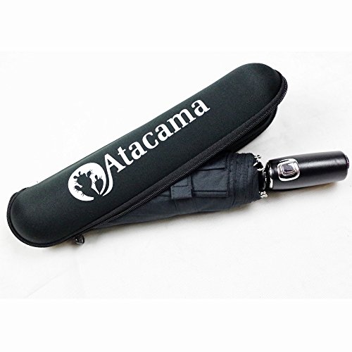 Atacama Windproof travel umbrella heavy duty compact auto open close stainless
