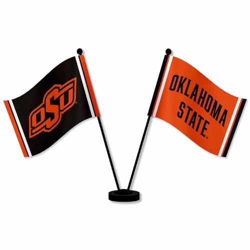 Oklahoma State Cowboys Desk and Table Top Flags