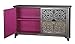 Pulaski Saba Credenza, 59.5 by 17.25 by 36.25-Inch, Metallic