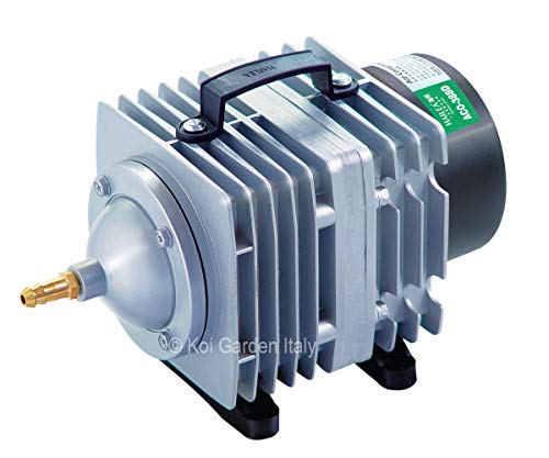 Hailea ACO 388D Pompe à air pour aquarium et bassin jusqu'à 4800 l/h Pompe à pistons