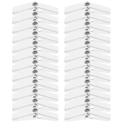 NIYANGLE Juego de 24 Tornillos de Palanca Resorte para Anclaje Paredes Huecas y Paneles de Yeso Fabricados Acero al Carbono Tamaño M4 para Montaje Seguro Placas Prefabricadas