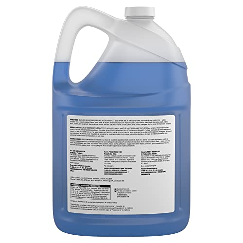 Image of Glance Diversey Powerized Glass Cleaner, Ready to Use Refill, 1 gal, 2 Pack | Streak free Shine, Cuts Grease and Fingerprints, Glass and Mirrors, Chrome Surfaces, Quick Drying, Whiteboards
