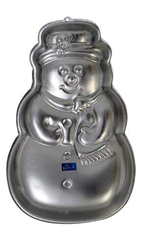 Rolex Aluminium Cake Mould Pans Snowman 1 Kg. Cake