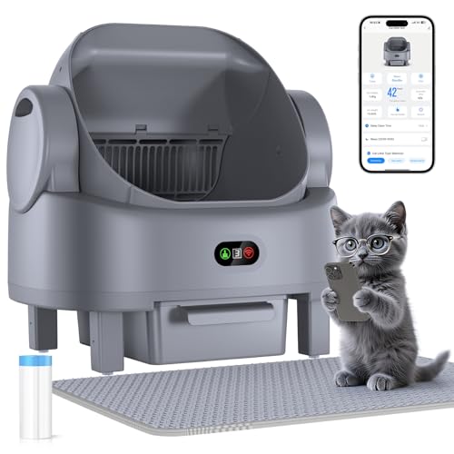Self-Cleaning Multi-Cat Litter Box with Sensors