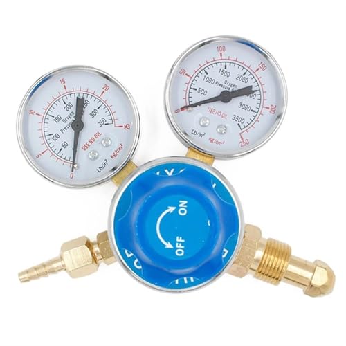 Pressure Reducer Gas Regulator MIG TIG 8 Thread 0-25MPa Accessories