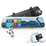 eonon rear view camera installation 【Super Touchscreen】 Der Spiegel Dash Cam kombiniert ein 4,3 Zoll Touchscreen-Display, das eine einfache Bedienung zur Steuerung und Vorschau bietet. Der linke Touchscreen bietet den deutschen Fahrern sehr bequeme Anwendungserfahrung an.