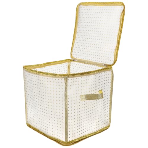 PRETYZOOM Christmas Ornament Storage Box Compartments Design for Holiday Decorations for Organizing Xmas and Decorative Items