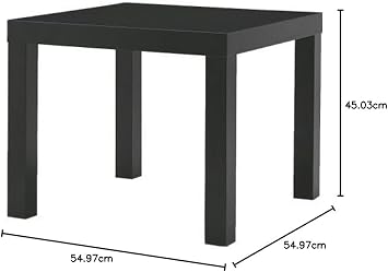 Black Side Table
