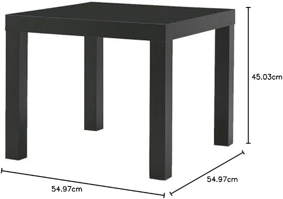 Black Side Table