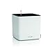 Produktbild LECHUZA"CUBE LS Color 35" Pflanzgefäß mit Erd-Bewässerungs-System, Weiß, 35 x 35 x 33 cm