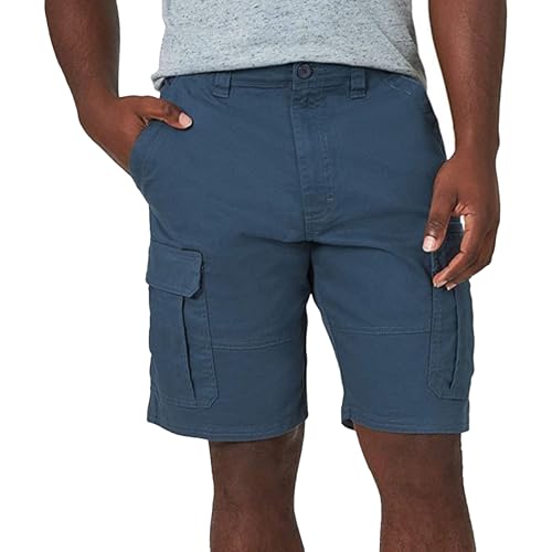 Short cargo clásico casual para hombre con bolsillos miniatura 1