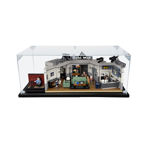 SONGLECTION Acrylic Display Case Compatible for LEGO Seinfeld #21328, Dustproof Display Case (Case Only) (Lego Sets are NOT Included)