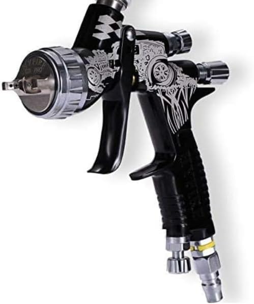 Pro TE20 Lite for All Auto Paint HVLP Air Spray Gun Premium Set, Paint Guns Automotive with 1.3mm Tip, 600CC Cup anCar Paint Gun Sprayer for All Auto Paint Topcoat and Touch Up