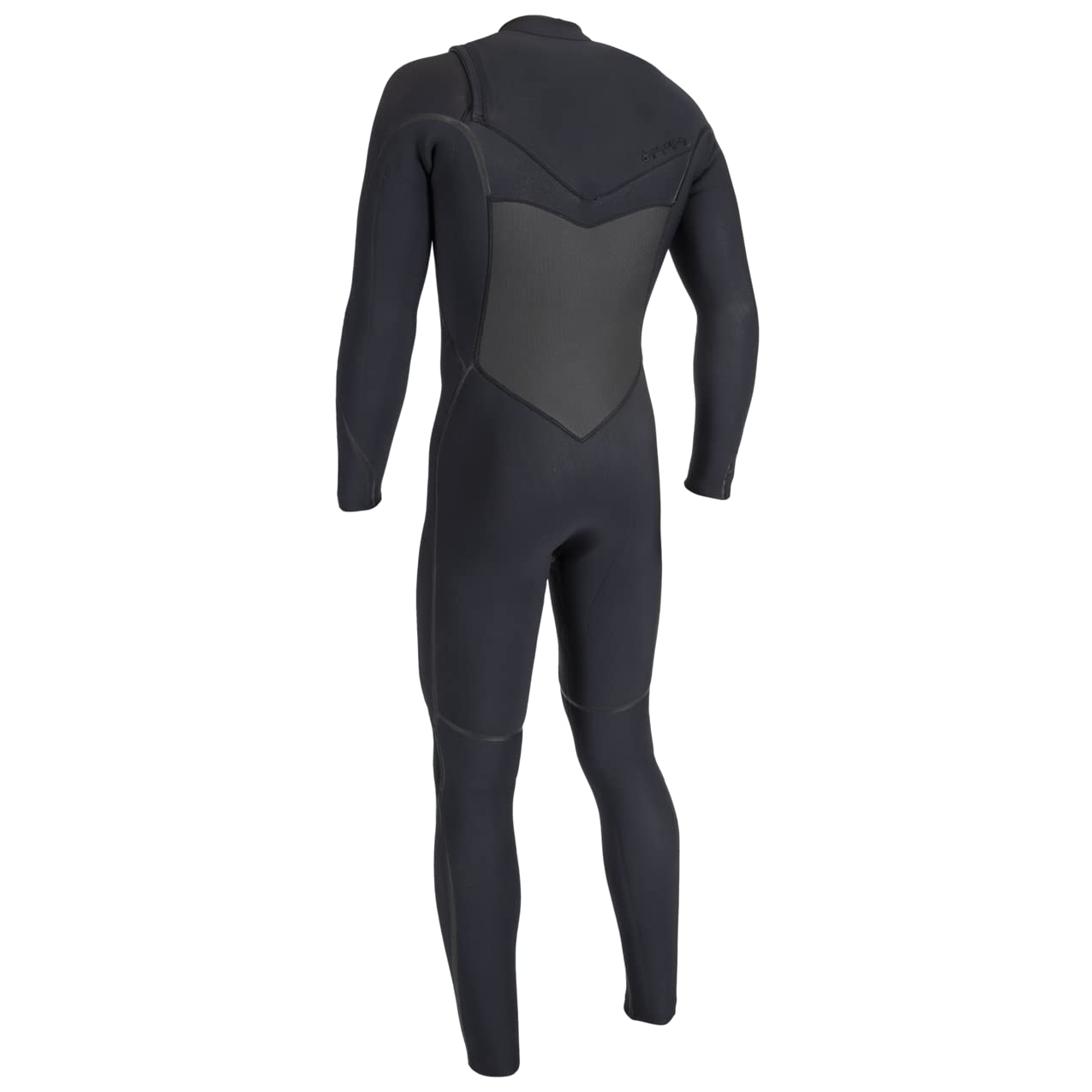 O'Neill 4/3mm Psycho Tech Chest Zip Full Wetsuit-Black/Black-S