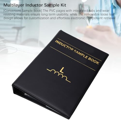 Libro de inductores SMD 0201 para clases de electrónica y talleres 7