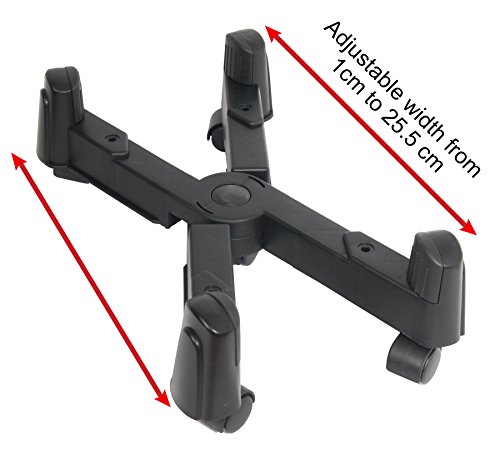 image for Syba Mobile Desktop Tower Computer Floor Stand Rolling Caster Wheels a