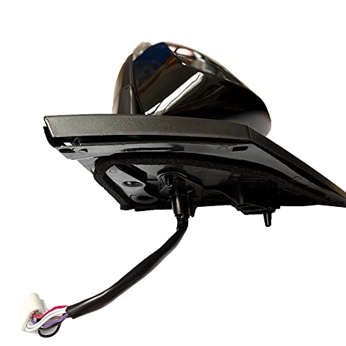 To1321295 Passenger Side Right View Exterior Mirror Car Manual Fold Power Heated Replacement For 2014-2019 Toyota Corolla Turn Signal Indicator Rh #TOP5