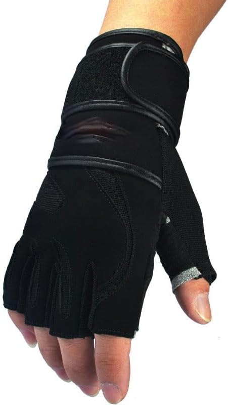 Lengthened Wrist Guard Fitness Nylon Gloves Wear-Resistant Anti-Slip Weightlifting Training