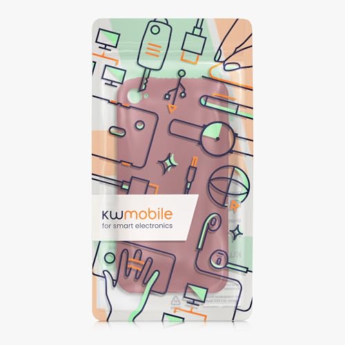 kwmobile Case Compatible with Apple iPhone 4 / 4S Case - Soft Slim Protective TPU Silicone Cover - Bordeaux Violet by kwmobile - Image 7