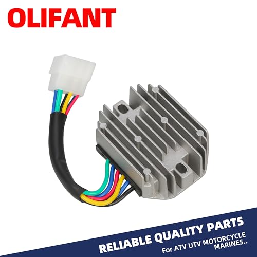 Image of Voltage Regulator Rectifier For Kubota Grasshopper Kokusan Denki Yanmar ZD18 ZD21 ZD25 718D 721D 1822D YM122 YM126 YM140 YM142 Replacement 15351-64600 15531-64603 15351-64601 15531-64601 15351-64603