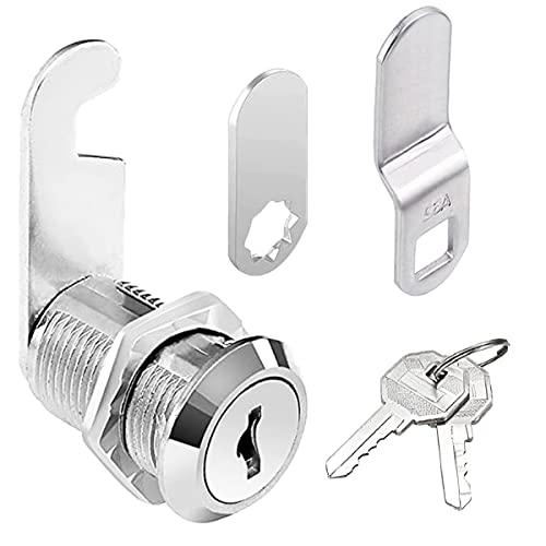Briefkastenschloss 2 Schlüssel,Möbelschloss,Briefkasten Schloß,Schrankschloss,Schloss für Briefkästen Geeignet für Schreibtischschubladen, Schränke,Werkzeugkästen(20mm) Cover