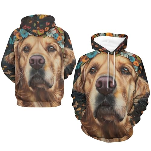 Pullover Chien Papillon Fleur le cadeau idéal pour les amoureux d'animaux