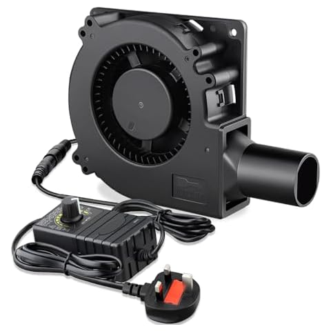 GDSTIME 120mm 12V Blower Fan for Inflatables Cover